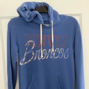 Denver Broncos Hoodie Womens XS